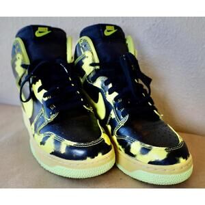 Size 7 - Nike Dunk 1985 High Yellow Acid Wash Mens